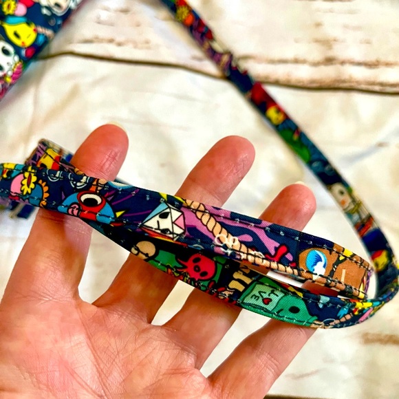 EUC Sea Punk Toki-doki wallet with added strap - Picture 8 of 8